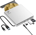 External Cd Dvd Drive Lightscribe +/-rw Rom Burner Portable. Fixed Price $63.99.