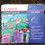 Vintage 1996 Canon Creative Cd-rom Windows Stationery Graphics Software. Fixed Price $18.87.