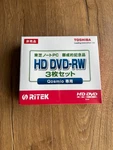 Ritek Toshiba Hd-dvd Rw Discs 3 Pack Brand New Sealed. Fixed Price $95.75.