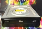 Lg Super Mini Dvd Writer Model: GH24NSBO With M-disc Support. Fixed Price $65.63.