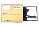 Usb Slim Portable Optical Drive Cd Dvd Power & Computer Not Mac. Fixed Price $13.99.