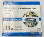 Liteon External Dvd+r +rw Drive SHW-1635SX05C 8.5 Gb Nos Open Box 2005. Fixed Price $20.00.