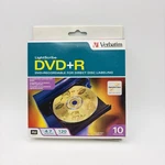 Verbatim Lightscribe Dvd+recordable For Direct Disc Labeling 10 Pack Nos. Fixed Price $11.99.