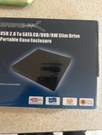 New Sealed Sabrent Usb 2.0 To Sata Cd/dvd/rw Slim Drive Portable Case Enclosure. Fixed Price $39.99.