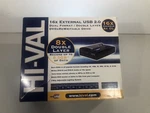 Hi-val Digital 12X 40X 48X External Usb 2.0 Dvd/cd Burner Recordable Drive. Fixed Price $47.95.