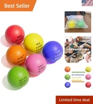 6 Pack Inspirational Stress Relief Balls For Kids & Adults - Anxiety Toy. Fixed Price $19.99.