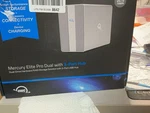 Owc Mercury Elite Pro Dual Raid Enclosure 3-PORT Hub Usb-c/a 2.5/3.5". Fixed Price $600.00.