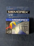 One Pack Memorex 8MM Blank MP120 Camcorder Video Cassette Tape New Sealed. Fixed Price $9.99.