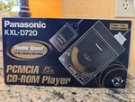 Vintage 1995 Panasonic KXL-D720 Cd-rom Player With Pcmcia Cable Battery Power. Fixed Price $74.99.