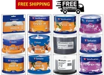 Verbatim Dvd-r & Dvd+r 16X Blank Discs, 4.7 Gb Azo Dye Inkjet Printable Dvds. Fixed Price $20.99.