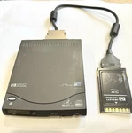 Vintage 1999 Hp M820 Scsi Cd Writer Reader W/ Pci Card For Laptops.. Fixed Price $55.00.