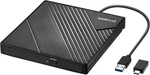 Amicool External Dvd Usb 3.0 Cd Burner +/-rw Optical Drive, Slim. Fixed Price $19.99.