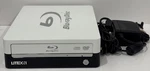 Lite-on White & Black 4X Bd-rom Reader Usb 2.0 External Drive DX-4O1S-06. Fixed Price $109.99.