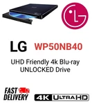Lg WP50NB40 External Slim Uhd Friendly Libredrive 4K Blu-ray Makemkv Firmware. Fixed Price $195.00.