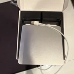 Apple Superdrive Usb External Silver Mac Pc Cd-rw Dvd+rw. Fixed Price $45.00.