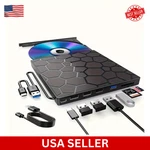 8-IN-1 Ultra-slim Usb 3.0 External Cd/dvd Drive For Laptops, Mac & Windows. Fixed Price $41.99.