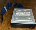 Sony DDU1675A Dvd-rom Drive Black Bezel Includes Ribbon. Fixed Price $15.00.