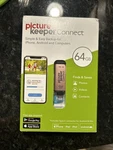 Picture Keeper Connect For Iphone/ipod/ipad & Android PKCA64GBWW2-SIL**NEW. Fixed Price $49.95.