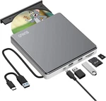 Bunud External Dvd Drive, Usb-c Superdrive 3.0 Burner & Reader Sd. Fixed Price $18.22.