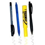 Pens & Highlighter Office Supply Blue Black Ink Yellow Hi-liter Work School. Fixed Price $8.42.