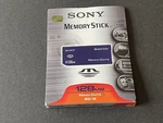Genuine Sony 128MB Memory Stick (ms), Model MSH-128, Magicgate. Fixed Price $48.50.