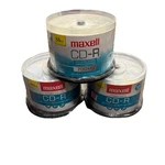 (3) Maxell Cd-r 50 Pack 700 Mb 80 Min 48X Data Music Photos Brand New Seal. Fixed Price $44.99.