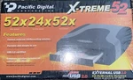Pacific Digital X-treme 52X24X52 External Player Writer Rewrite Drive Usb 2.0. Fixed Price $105.00.