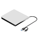 Roofull External Cd Dvd Drive For Mac Laptop, 3.0 & Usb-c Reader W.... Fixed Price $32.12.