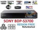 Sony BDP-S3700 Refurbished Region Free Blu-ray Dvd Player Zone C 0-8 Usb. Fixed Price $189.00.