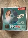 Imation Cd-rw 5 Discs 4X-12X 700MB Data Rewritable Media. Fixed Price $6.99.