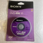 Sony Dvd-rw Re-recordable Discs For Handycam Camcorder 10 Pack 30 Min 1.4 Gb New. Fixed Price $55.00.
