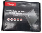 Rosewill Usb 2.00 External Slim 8X Dvd Burner ROD-EX001. Fixed Price $27.99.