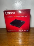 Lite-on External Slim Dvd/cd 8X Writer ENAU108 New Open Box. Fixed Price $25.00.