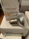 (4PACK) Newhouse Led 1383 Elevator Bulb Single Contact Base 12 VOLT/2.3W/200LM. Fixed Price $32.00.