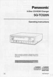 Panasonic SQ-TC520N Cd Changer Owners Instruction Manual. Fixed Price $22.24.