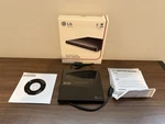 Lg Ultra Slim Portable Dvd Writer Usb Mac Windows Silent Play M-disc Support. Fixed Price $20.00.