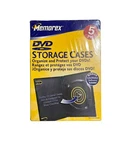 Memorex Dvd Storage Cases 5PK. Includes Software For Making Labels. Fixed Price $7.99.