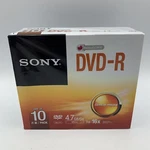 Sony 10DMR47SS 16X Dvd-r 4.7GB Recordable Media 10-PACK New Sealed. Fixed Price $20.71.