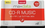 Maxell Cd-r Music Spindle, Audio Only, Blank Media, 50-PACK(625156). Fixed Price $34.11.