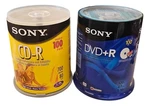 Sony Dvd+r Printable Blank Discs 120 Min. 4.7 Gb 16X 100-PACK (2) Bonus Items!. Fixed Price $29.99.