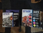 2028 Genuine Set Epson 302XL / Ink Expression XP-6000 XP-6100 Sealed. Fixed Price $56.00.