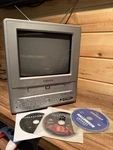 Orion TVDVD092 9IN Crt Tv/dvd Combo Great Condition With Dvds Included No Remote. Fixed Price $267.99.