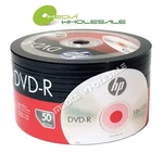 Hp Blank Dvd-r Dvdr 16X Logo Branded 4.7GB Recordable Disc / Lot = 50 To 1800. Fixed Price $219.90.