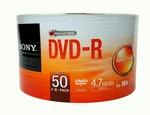 Sony Blank Recordable Dvd-r Dvdr 4.7GB 16X 50 Pack Logo Branded Accucore Discs. Fixed Price $42.90.