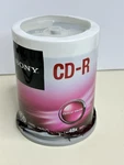 Sony 48X Cd-r Media Disc 700 Mb/mo 100 Pack New But Not Sealed. Fixed Price $16.95.