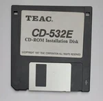 Teac CD-532E Cd-rom Installation Disk Floppy (retro, 1997). Fixed Price $11.63.