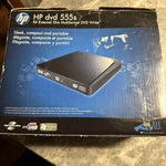 Hp DVD555S 8X External Slim Multiformat Usb Writer Lightscribe Black. Fixed Price $29.99.