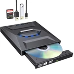 External Cd Dvd-rw Drive Writer Burner Sd Usb-c Reader Hub Pc Laptop Windows. Fixed Price $20.69.