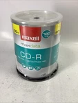 Maxell 648200 Cd-r 700MB Recordable Discs 100/PACK. Fixed Price $32.54.