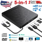 USB3.0 External Dvd Cd Disc Burner Combo Drive Reader Windows Mac Laptop Pc. Fixed Price $18.99.